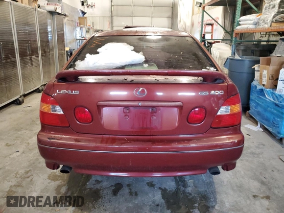1998 Lexus GS 300 z VIN JT8BD68S7W0034059, wystawiony jako Copart lot #88227395 z przebiegiem 269 435 mil mil oraz Szkoda całkowita • Salvage title. Historia ofert i sprzedaży dostępna na DreamBid. Obrazek 6.
