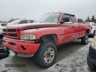 1998 Dodge 2500 with VIN 1B7KF23Z4WJ238238, listed as a Copart auction lot 87215624 with 196,307 mi miles and Clean title. Bid and sale history available at DreamBid. Image 1.