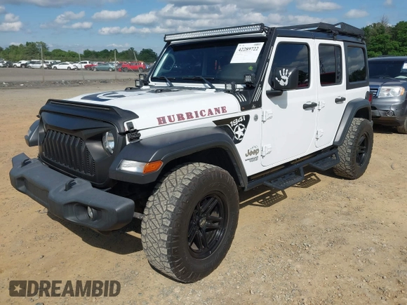 2021 Jeep Wrangler Unlimited Willys с VIN 1C4HJXDN6MW527896, выставлен на аукционе IAAI как лот 42289722 с пробегом 76 800 миль миль и . История ставок и продаж доступна на DreamBid. Изображение 17.