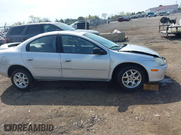2002 Dodge Neon SXT with VIN 1B3ES56C02D591393, listed as a IAAI auction lot 42046266 with 81,783 mi miles. Bid and sale history available at carsss.com. Image 13.