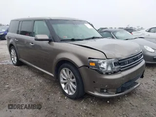 2014 Ford Flex Limited with VIN 2FMGK5D89EBD17931, listed as a IAAI auction lot 41852159 with 105,522 mi miles. Bid and sale history available at carsss.com. Image 1.