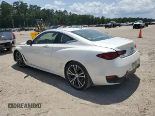 2017 Infiniti Q60 Premium with VIN JN1EV7EK2HM360596, listed as a Copart auction lot 59596425 with 97,099 mi miles and Salvage title. Bid and sale history available at DreamBid. Image 2.