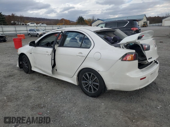 2017 Mitsubishi Lancer ES with VIN JA32U2FU4HU006132, listed as a Copart auction lot 79801074 with 66,427 mi miles and Salvage Title. Bid and sale history available at DreamBid. Image 2.