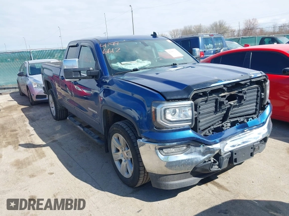 2019 GMC Sierra 1500 SLE z VIN 2GTV2MEC5K1102900, wystawiony jako IAAI lot #41996612 z przebiegiem 69 502 mil mil oraz . Historia ofert i sprzedaży dostępna na DreamBid. Obrazek 1.