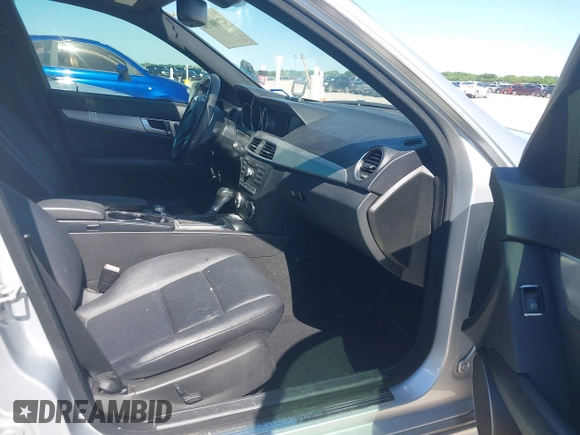 2013 Mercedes-Benz C-Class C 250 Sport with VIN WDDGF4HB4DR267627, listed as a IAAI auction lot 42088754 with 137,427 mi miles. Bid and sale history available at carsss.com. Image 5.