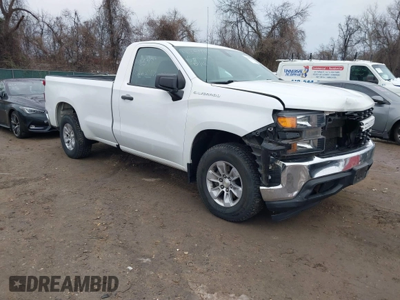 2020 Chevrolet Silverado 1500 Work Truck with VIN 3GCNWAEF3LG290998, listed as a IAAI auction lot 41350711 with 81,856 mi miles and . Bid and sale history available at DreamBid. Image 1.