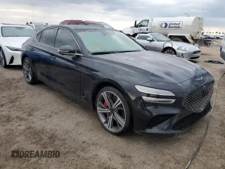 2024 Genesis G70 3.3T Sport Advanced with VIN KMTG54SE6RU137127, listed as a Copart auction lot 76908074 with Not Provided miles and Non Repairable. Bid and sale history available at carsss.com. Image 4.