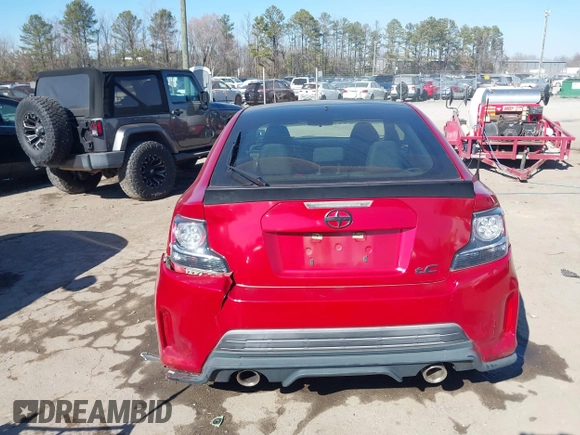 2016 Scion tC with VIN JTKJF5C78GJ025704, listed as a IAAI auction lot 41706518 with 29,460 mi miles. Bid and sale history available at carsss.com. Image 16.