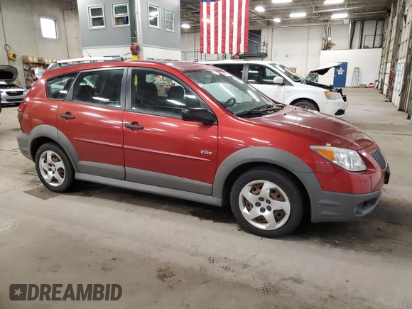 2008 Pontiac Vibe with VIN 5Y2SL65828Z413207, listed as a Copart auction lot 81601394 with 70,986 mi miles and Salvage Title. Bid and sale history available at carsss.com. Image 4.