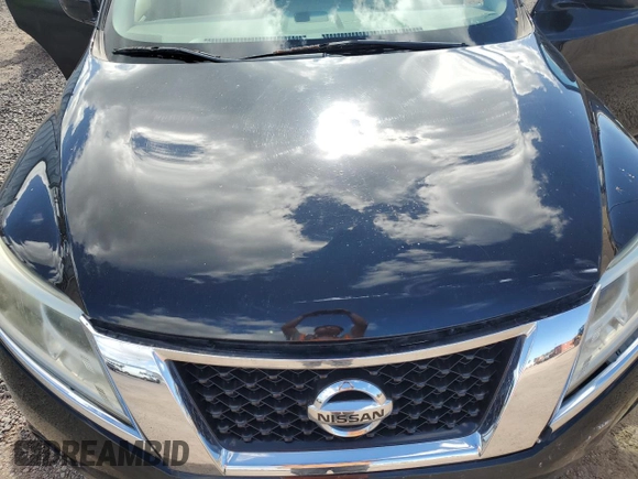 2014 Nissan Pathfinder SL with VIN 5N1AR2MNXEC689039, listed as a Copart auction lot 82457484 with 86,578 mi miles and Salvage Title. Bid and sale history available at DreamBid. Image 12.