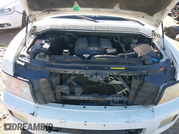 2005 Infiniti QX56 with VIN 5N3AA08C25N806337, listed as a IAAI auction lot 41317749 with 1 mi miles. Bid and sale history available at carsss.com. Image 10.