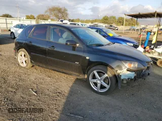 2006 Mazda 3 S Grand Touring with VIN JM1BK343961498310, listed as a Copart auction lot 43276025 with 155,069 mi miles and Salvage Title. Bid and sale history available at DreamBid. Image 4.