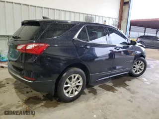 2020 Chevrolet Equinox LT with VIN 2GNAXJEV8L6194905, listed as a Copart auction lot 44890635 with 92,252 mi miles and Salvage Title. Bid and sale history available at carsss.com. Image 3.