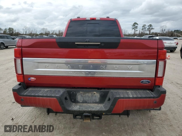 2022 Ford F-350 XL with VIN 1FT8W3DT7NED60044, listed as a Copart auction lot 42649375 with Not Provided miles and Salvage Title. Bid and sale history available at DreamBid. Image 6.