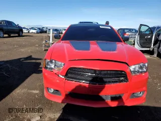 2014 Dodge Charger SRT8 Super Bee with VIN 2C3CDXGJ4EH331244, listed as a Copart auction lot 74016134 with 40,141 mi miles and Non Repairable. Bid and sale history available at carsss.com. Image 5.