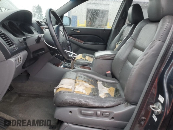 2004 Acura MDX Touring Pkg w/Navigation with VIN 2HNYD18844H524884, listed as a Copart auction lot 43446745 with 282,799 mi miles and Salvage Title. Bid and sale history available at carsss.com. Image 7.