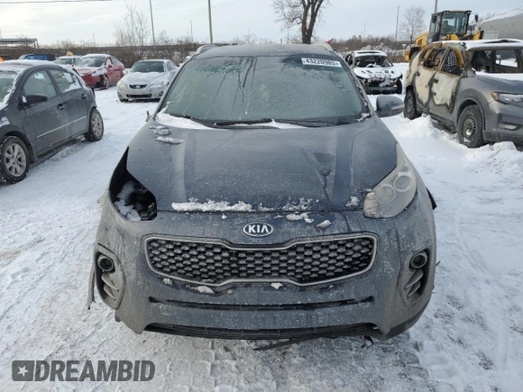 2017 Kia Sportage EX with VIN KNDPN3AC7H7147042, listed as a Copart auction lot 43220985 with 79,424 mi miles and Salvage Title. Bid and sale history available at carsss.com. Image 5.