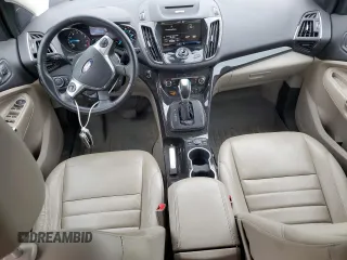 2015 Ford Escape Titanium with VIN 1FMCU9J96FUB32972, listed as a Copart auction lot 62886145 with 215,769 mi miles and Salvage title. Bid and sale history available at DreamBid. Image 8.