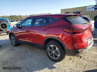 2025 Chevrolet Blazer LT with VIN 3GNKBHR42SS138035, listed as a Copart auction lot 87947255 with 3,344 mi miles and Clean Title. Bid and sale history available at carsss.com. Image 2.