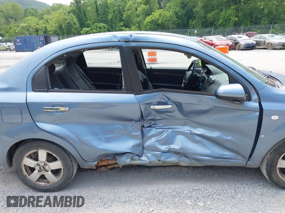 2008 Chevrolet Aveo LT with VIN KL1TG56608B051166, listed as a IAAI auction lot 42404470 with 162,198 mi miles and . Bid and sale history available at DreamBid. Image 6.