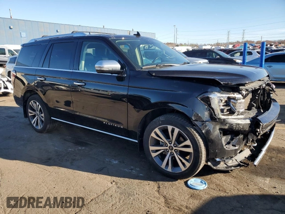 2020 Ford Expedition Platinum with VIN 1FMJU1MT3LEA02055, listed as a Copart auction lot 79081734 with 86,114 mi miles and Salvage Title. Bid and sale history available at carsss.com. Image 4.