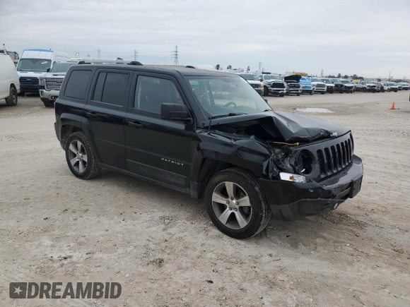 2017 Jeep Patriot High Altitude with VIN 1C4NJPFA0HD152974, listed as a Copart auction lot 45364215 with 114,707 mi miles and Salvage Title. Bid and sale history available at carsss.com. Image 4.