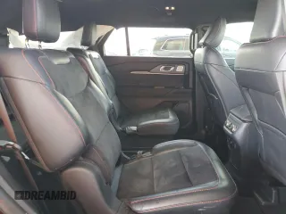 2025 Ford Explorer ST with VIN 1FMWK8GC4SGA22804, listed as a Copart auction lot 49159385 with 7,554 mi miles and Salvage Title. Bid and sale history available at carsss.com. Image 11.