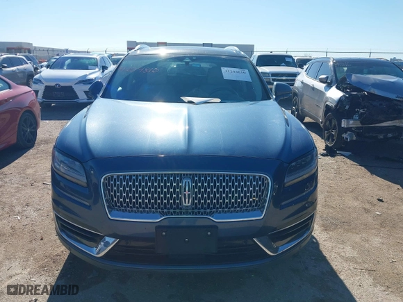 2019 Lincoln Nautilus Reserve with VIN 2LMPJ6LP3KBL51283, listed as a IAAI auction lot 41204810 with 91,184 mi miles. Bid and sale history available at carsss.com. Image 13.