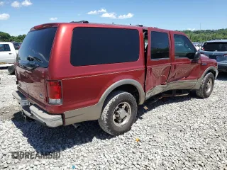 2000 Ford Excursion Limited z VIN 1FMNU42S2YED84910, wystawiony jako Copart lot #57272245 z przebiegiem 235 173 mil mil oraz Szkoda całkowita • Salvage title. Historia ofert i sprzedaży dostępna na DreamBid. Obrazek 3.