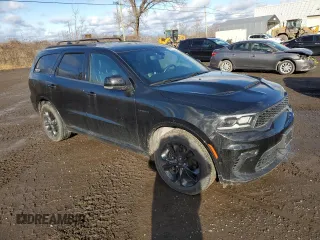 2022 Dodge Durango R/T Plus with VIN 1C4SDJCT7NC107979, listed as a Copart auction lot 82521234 with 46,125 mi miles and Clean title. Bid and sale history available at DreamBid. Image 4.