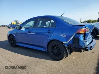 2017 Mitsubishi Lancer ES with VIN JA32U2FU4HU010651, listed as a Copart auction lot 70334394 with 56,252 mi miles and Salvage Title. Bid and sale history available at carsss.com. Image 2.