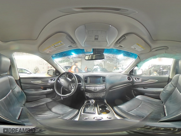 2016 Infiniti QX60 with VIN 5N1AL0MM8GC533002, listed as a Copart auction lot 50025345 with 113,054 mi miles and Salvage Title. Bid and sale history available at carsss.com. Image 14.