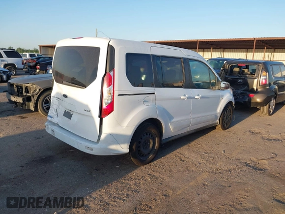 2015 Ford Transit Connect XLT with VIN NM0AE8F78F1174634, listed as a IAAI auction lot 41991599 with 65,274 mi miles and . Bid and sale history available at DreamBid. Image 4.