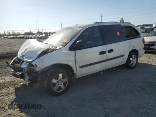 2005 Dodge Caravan SE z VIN 1D4GP24R05B272349, wystawiony jako Copart lot #54957745 z przebiegiem Nie podano mil oraz Szkoda całkowita • Salvage title. Historia ofert i sprzedaży dostępna na DreamBid. Obrazek 1.