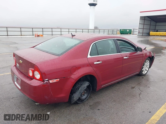 2011 Chevrolet Malibu LTZ with VIN 1G1ZE5E7XBF271927, listed as a IAAI auction lot 41739177 with 109,490 mi miles and . Bid and sale history available at DreamBid. Image 4.