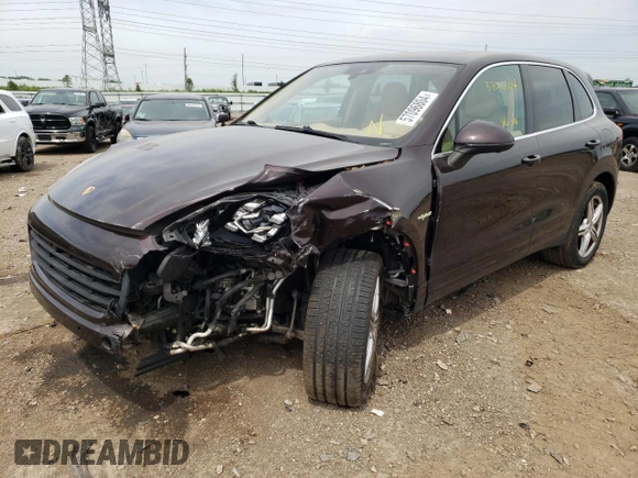 2016 Porsche Cayenne S E-Hybrid with VIN WP1AE2A23GLA60878, listed as a Copart auction lot 57096804 with Not provided miles and Salvage title. Bid and sale history available at DreamBid. Image 1.