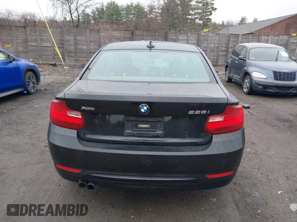 2016 BMW 2 Series 228i xDrive with VIN WBA1G9C59GV726011, listed as a IAAI auction lot 41966646 with 122,487 mi miles and . Bid and sale history available at DreamBid. Image 16.
