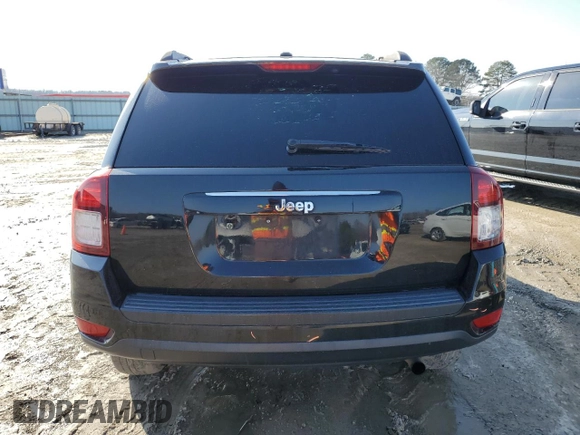 2016 Jeep Compass 75th Anniversary with VIN 1C4NJCBB1GD526238, listed as a Copart auction lot 44816485 with 116,281 mi miles and Salvage Title. Bid and sale history available at carsss.com. Image 6.