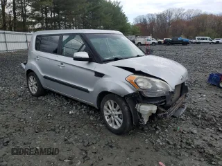 2012 Kia Soul + with VIN KNDJT2A6XC7380938, listed as a Copart auction lot 53042695 with 186,114 mi miles and Salvage Title. Bid and sale history available at carsss.com. Image 4.