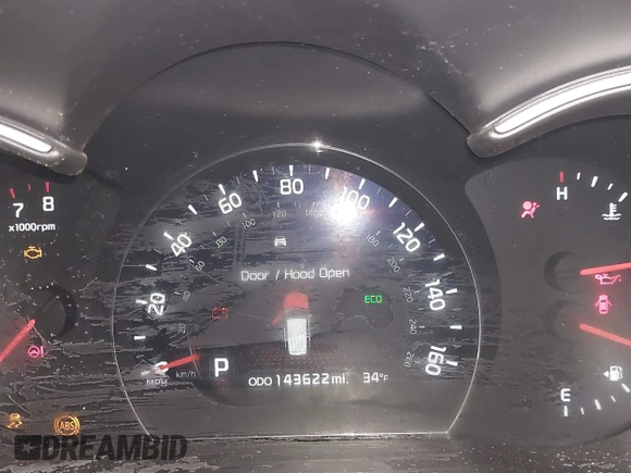 2014 Kia Sorento EX with VIN 5XYKU4A71EG435384, listed as a IAAI auction lot 41607160 with 143,622 mi miles and . Bid and sale history available at DreamBid. Image 7.