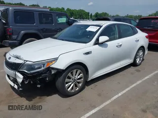 2016 Kia Optima LX with VIN 5XXGT4L34GG061718, listed as a IAAI auction lot 42176256 with 115,572 mi miles and . Bid and sale history available at carsss.com. Image 18.