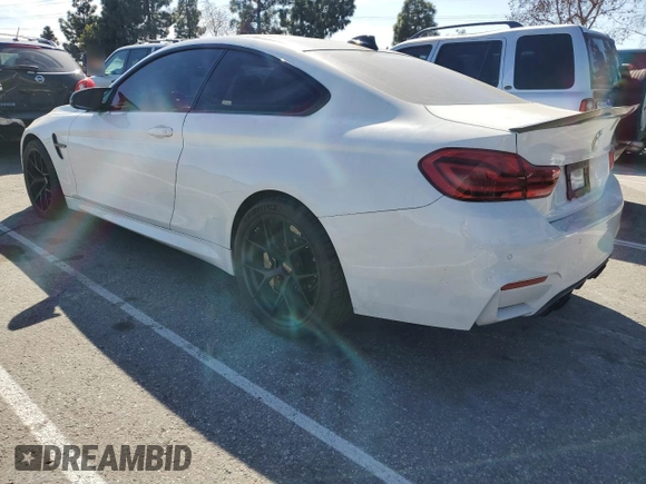 2018 BMW M4 z VIN WBS4Y9C54JAC86500, wystawiony jako Copart lot #47798065 z przebiegiem 58 289 mil mil oraz Szkoda całkowita • Salvage title. Historia ofert i sprzedaży dostępna na DreamBid. Obrazek 2.