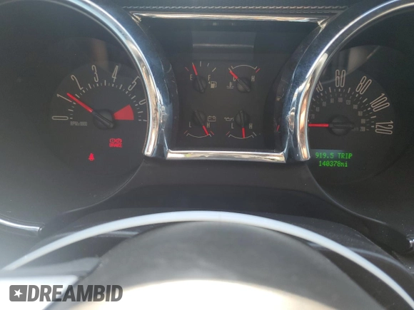 2006 Ford Mustang Standard with VIN 1ZVFT80N965249143, listed as a Copart auction lot 61683715 with 140,378 mi miles and Salvage title. Bid and sale history available at DreamBid. Image 9.