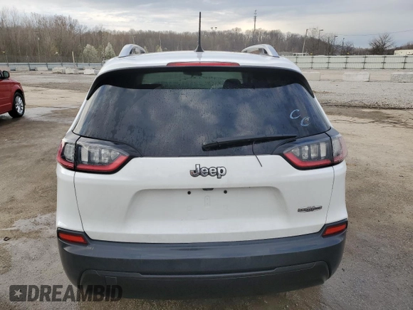2019 Jeep Cherokee Latitude with VIN 1C4PJMCB9KD238151, listed as a Copart auction lot 50569995 with 121,833 mi miles and Salvage Title. Bid and sale history available at carsss.com. Image 6.