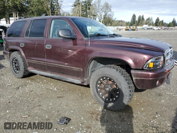 2003 Dodge Durango SLT Plus z VIN 1D4HS58N33F612272, wystawiony jako Copart lot #45331435 z przebiegiem 183 750 mil mil oraz Szkoda całkowita • Salvage title. Historia ofert i sprzedaży dostępna na DreamBid. Obrazek 4.