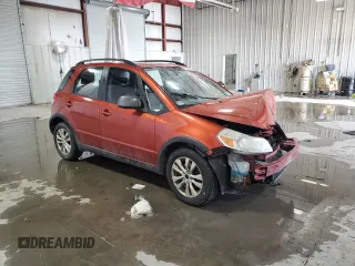2013 Suzuki SX4 Crossover with VIN JS2YB5A3XD6101784, listed as a Copart auction lot 45408295 with Not Provided miles and Salvage Title. Bid and sale history available at DreamBid. Image 4.