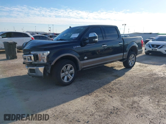 2019 Ford F-150 XL with VIN 1FTEW1E42KFD00404, listed as a IAAI auction lot 41252733 with 87,221 mi miles. Bid and sale history available at carsss.com. Image 17.