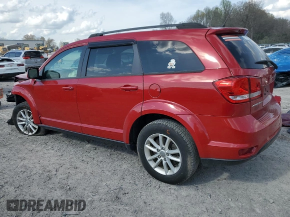 2016 Dodge Journey SXT with VIN 3C4PDCBG2GT148789, listed as a Copart auction lot 51600115 with 217,900 mi miles and Salvage Title. Bid and sale history available at carsss.com. Image 2.