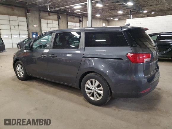 2017 Kia Sedona LX with VIN KNDMB5C14H6218920, listed as a Copart auction lot 51538425 with 178,862 mi miles and Clean Title. Bid and sale history available at DreamBid. Image 2.