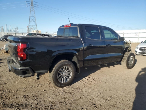 2023 Chevrolet Colorado 2WD LT with VIN 1GCPSCEK5P1235101, listed as a Copart auction lot 77695904 with 6,408 mi miles and Salvage Title. Bid and sale history available at carsss.com. Image 3.